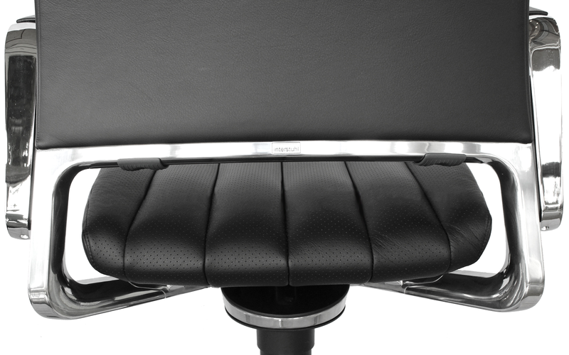 Офісне крісло Interstuhl VINTAGEis5 32V4 Leather Black - фото - №4