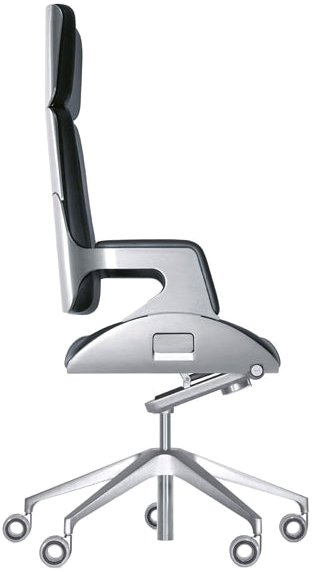 Офісне крісло Interstuhl Silver 362S Leather Black - фото - №3