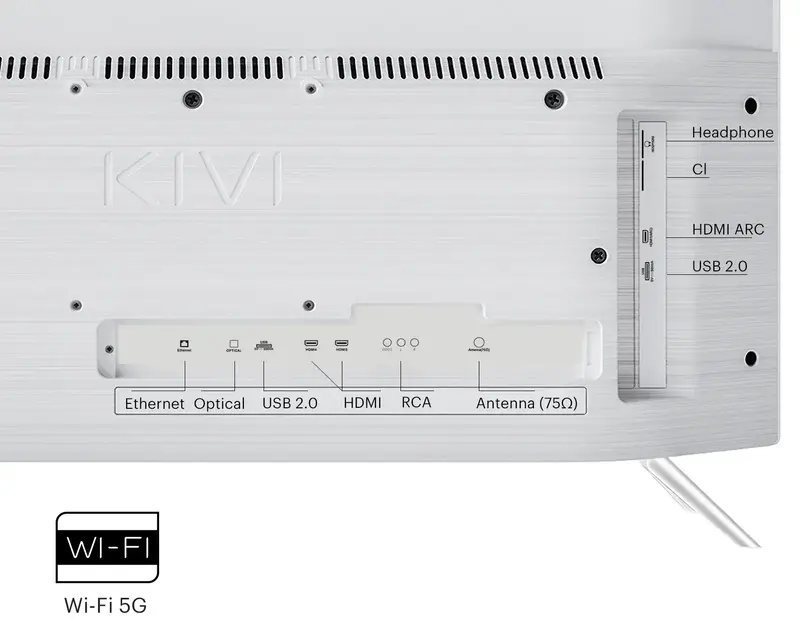 Телевізор Kivi 24H760QW фото