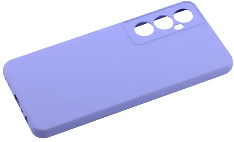 Чехол для Realme C65 4G WAVE Colorful Case TPU (light purple) - фото - №2