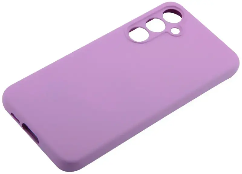 Чехол для Samsung A55 WAVE Colorful Case TPU (black currant) - фото - №2