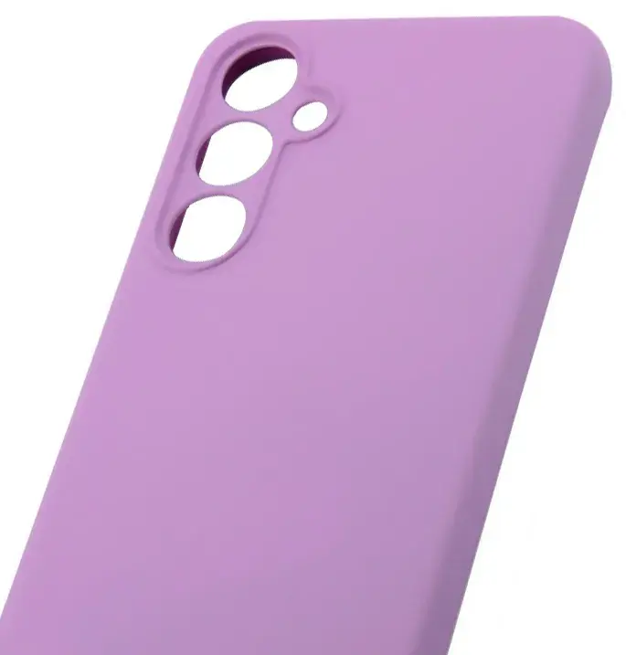 Чехол для Samsung A55 WAVE Colorful Case TPU (black currant) - фото - №3