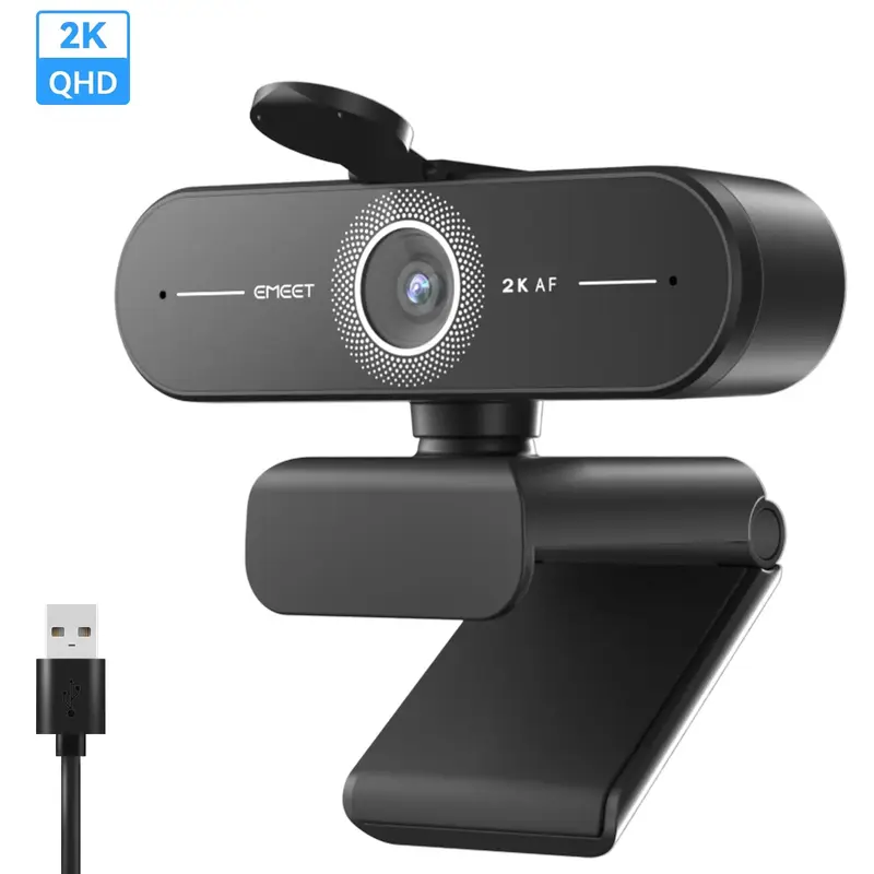 Веб-камера eMeet C60E 2K (eMeet-E3123) - фото - №0