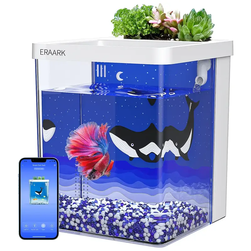 Розумний акваріум ERAARK Intelligent aquarium-MINI - фото - №5
