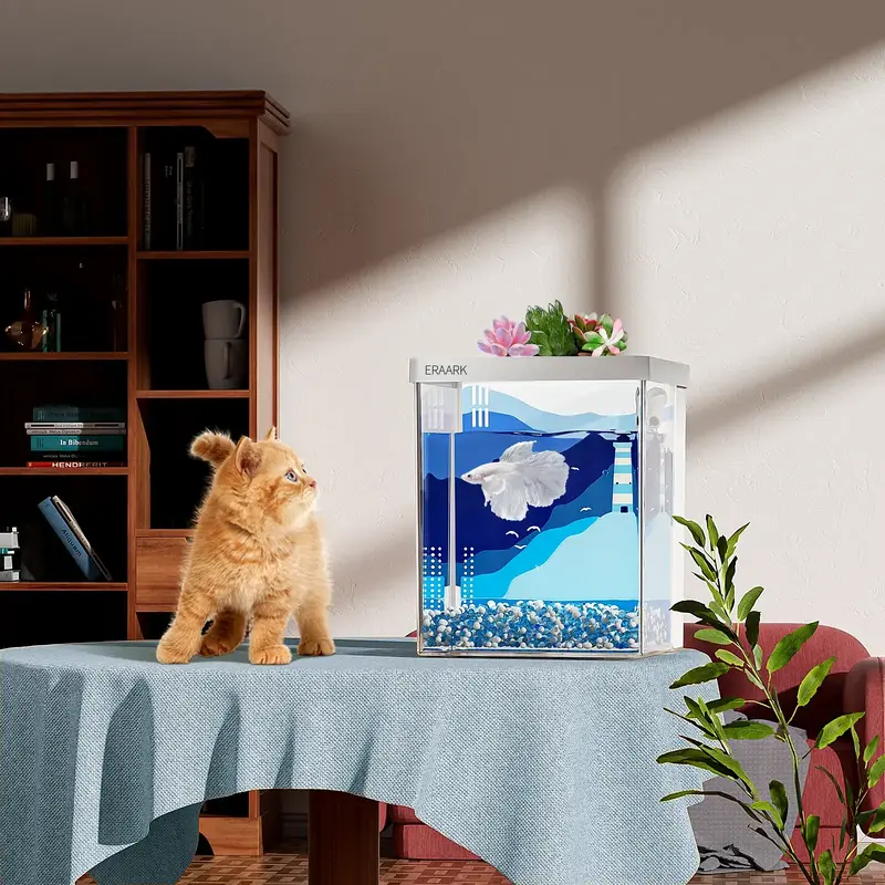 Розумний акваріум ERAARK Intelligent aquarium-MINI - фото - №3