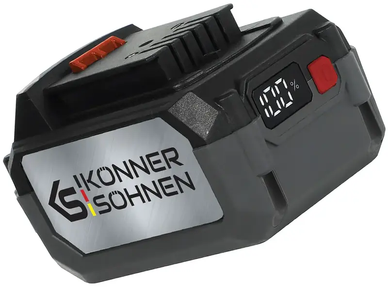 Акумулятор Konner&Sohnen KS 20V4-1, 20V, 4Аг (KS20V4-1) - фото - №1