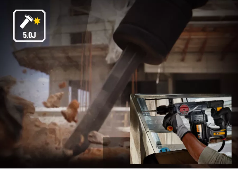 Перфоратор CAT DX27, 1500Вт - фото - №3