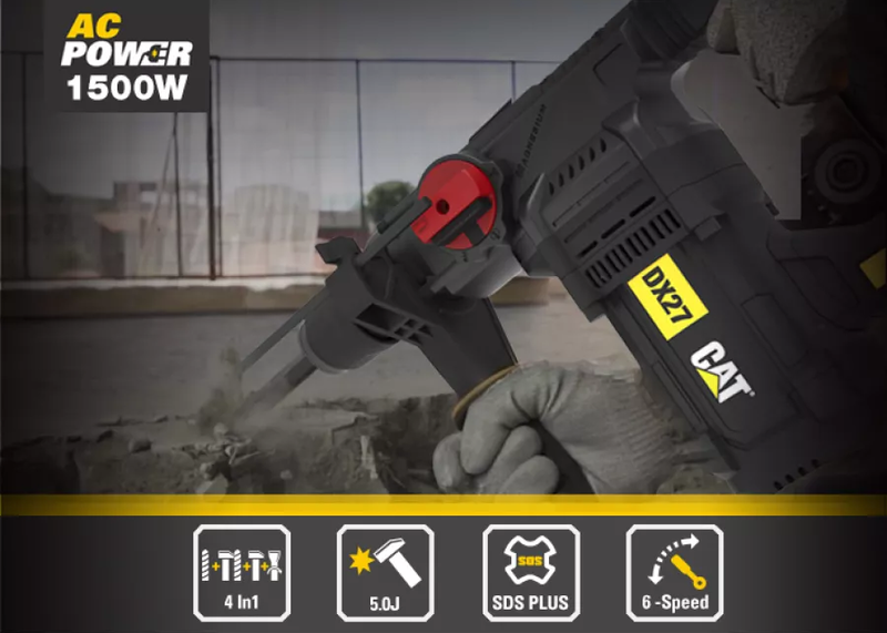 Перфоратор CAT DX27, 1500Вт - фото - №2