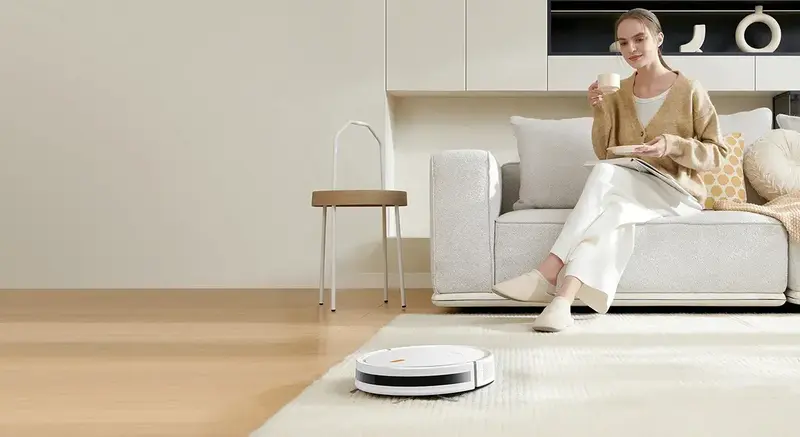 Робот-пилосос Xiaomi Robot Vacuum E5 (White) - фото - №15