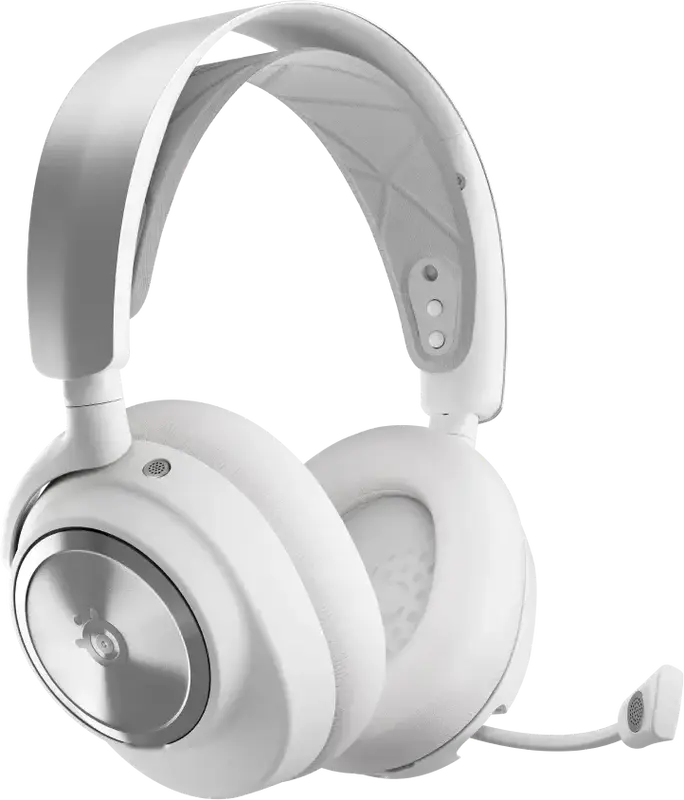 Ігрова гарнітура SteelSeries Arctis Nova Pro Wireless white (61524) - фото - №1
