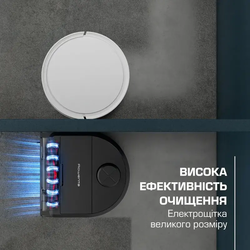 Робот пылесос моющий Rowenta X-PLORER Serie 240+ Animal & Allergy Model RR9695WH фото