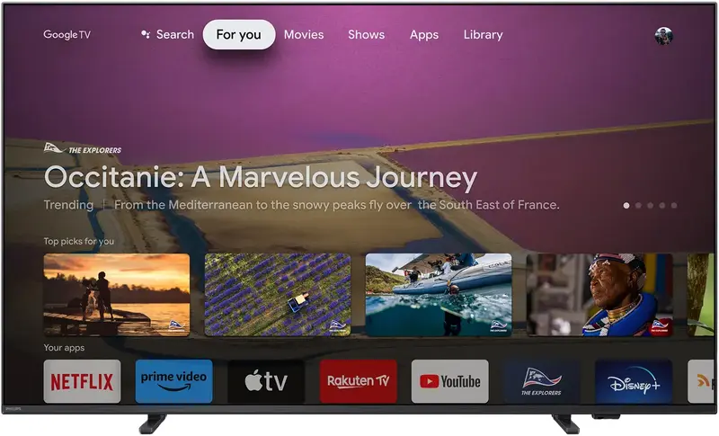 Телевізор Philips 65" 4K UHD Smart TV (65PUS8518/12) - фото - №2