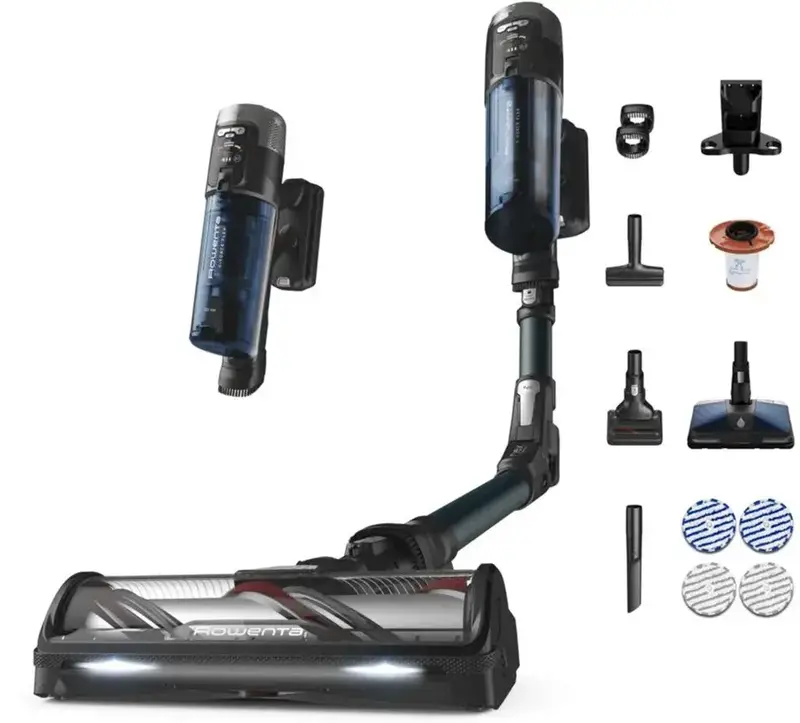 Пилосос акумуляторний Rowenta X-Force Flex 13.60 Animal Aqua RH9AD1WO - фото - №0