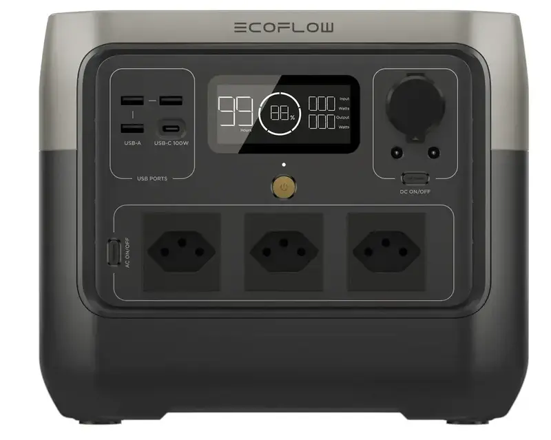 Зарядна станцiя EcoFlow RIVER 2 PRO (768 Вт*г/800 Вт) Швейцарська версія - фото - №0