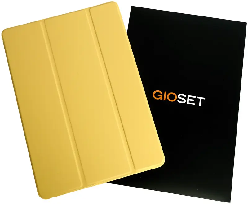 Комлект чехол + стекло для Samsung Tab A9+ GIO SET Уellow - фото - №0