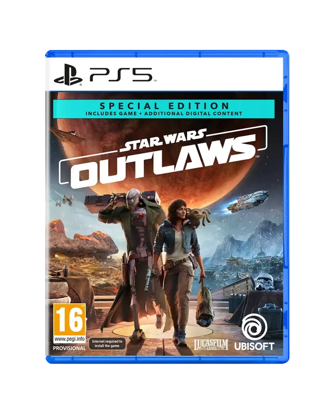 Диск Star Wars Outlaws Special Edition (Blu-ray) для PS5 фото