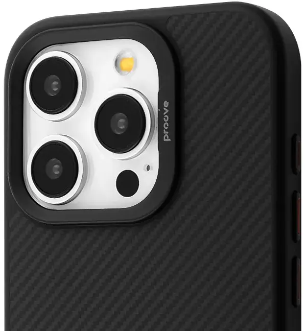 Чохол для iPhone 15 Pro Max Proove Force Armor Case with Magnetic Ring (Black) - фото - №2