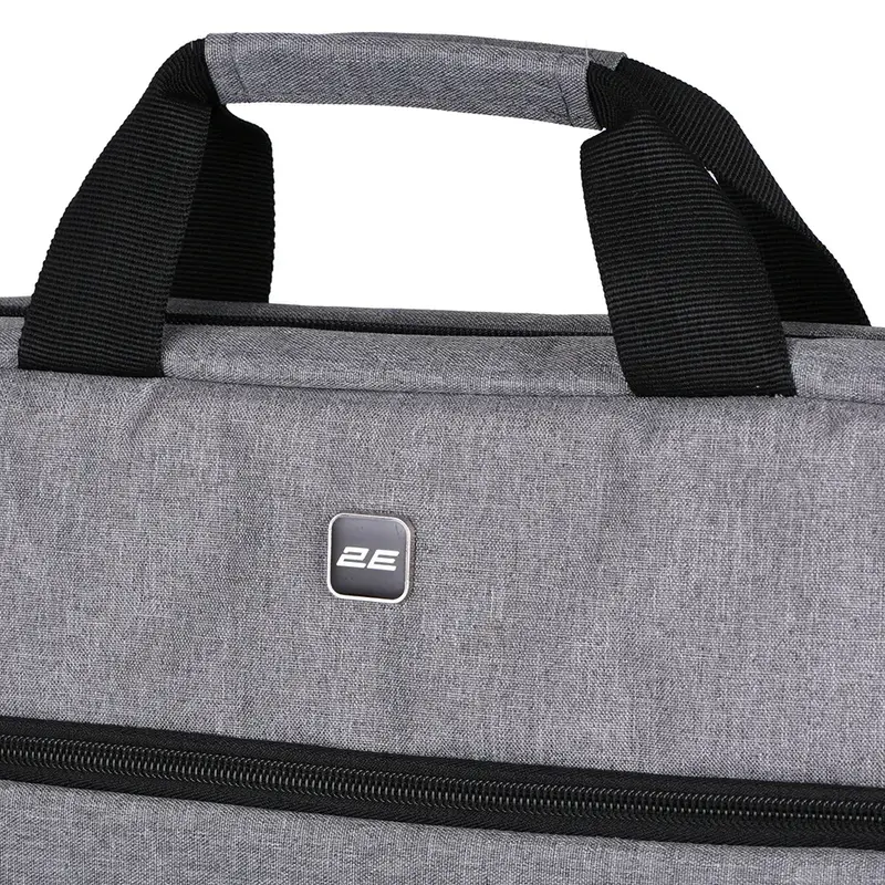Сумка для ноутбука 2E, Beginner 17" (Gray) 2E-CBN317GY - фото - №4