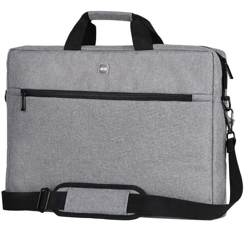 Сумка для ноутбука 2E, Beginner 17" (Gray) 2E-CBN317GY - фото - №0