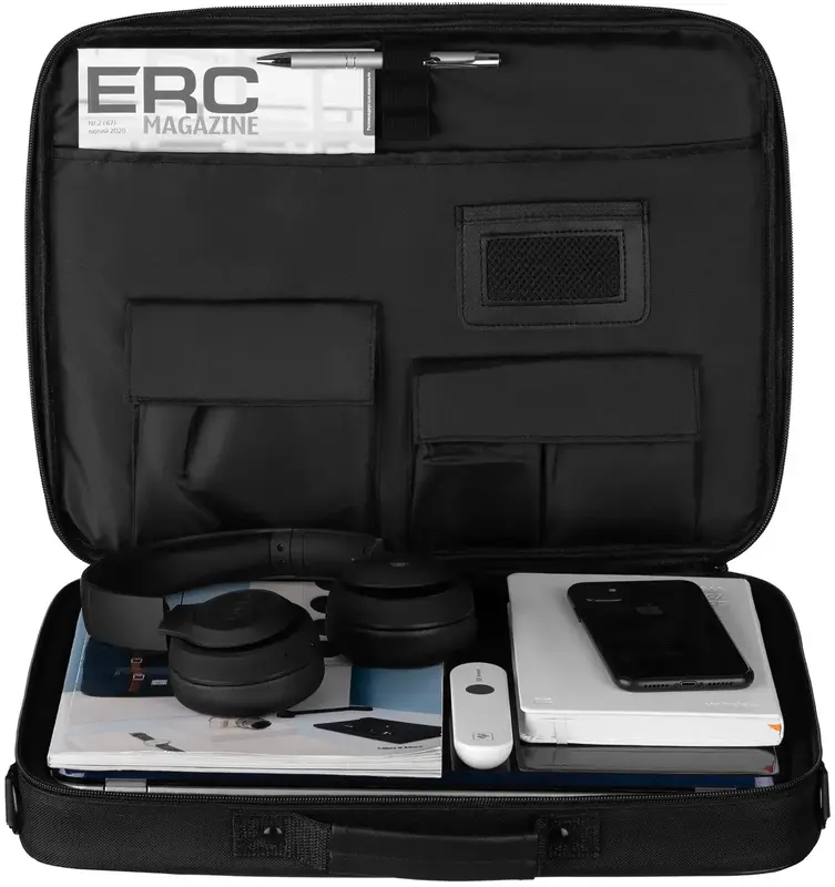 Сумка 2Е TopLoad Classic 16" (Black) 2E-CBT6816BK - фото - №0