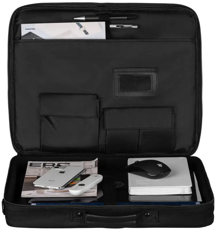 Сумка 2Е TopLoad Classic 17" (Black) 2E-CBT6817BK - фото - №8