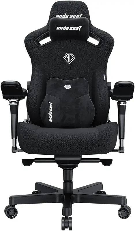 Игровое кресло Anda Seat Kaiser 3 Pro Size XL (Black Fabric) AD12YDC-XL-01-B-CF-B02 фото