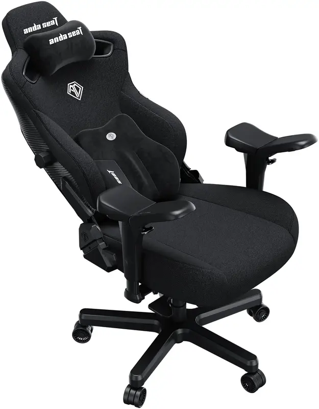 Игровое кресло Anda Seat Kaiser 3 Pro Size XL (Black Fabric) AD12YDC-XL-01-B-CF-B02 фото