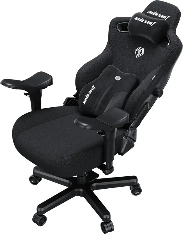 Игровое кресло Anda Seat Kaiser 3 Pro Size XL (Black Fabric) AD12YDC-XL-01-B-CF-B02 фото