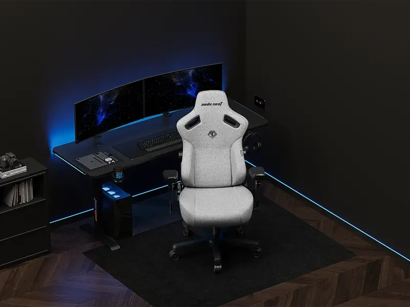 Ігрове крісло Anda Seat Kaiser 3 Pro Size XL (Grey Fabric) AD12YDC-XL-01-G-PV/F-G02 - фото - №20