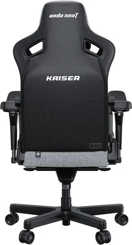 Ігрове крісло Anda Seat Kaiser 3 Pro Size XL (Grey Fabric) AD12YDC-XL-01-G-PV/F-G02 - фото - №2
