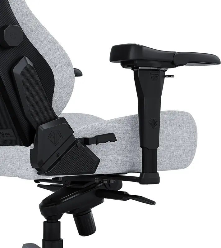 Ігрове крісло Anda Seat Kaiser 3 Pro Size XL (Grey Fabric) AD12YDC-XL-01-G-PV/F-G02 - фото - №4