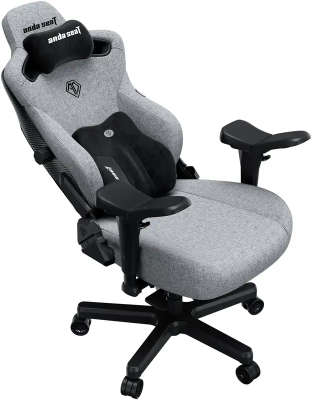 Ігрове крісло Anda Seat Kaiser 3 Pro Size XL (Grey Fabric) AD12YDC-XL-01-G-PV/F-G02 - фото - №15