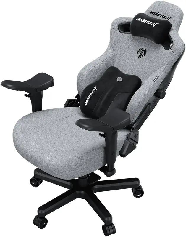 Ігрове крісло Anda Seat Kaiser 3 Pro Size XL (Grey Fabric) AD12YDC-XL-01-G-PV/F-G02 - фото - №16