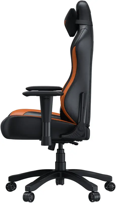 Ігрове крісло Anda Seat Luna Size L Black/Orange PVC (AD18-48-BR-PV) - фото - №7