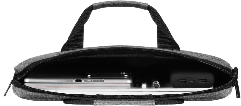 Сумка для ноутбука 2E, Beginner 13.3"-14,1" (Grey) 2E-CBN313GY - фото - №5
