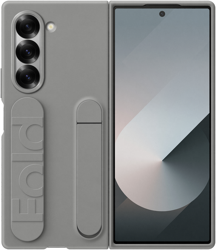 Чехол для Samsung Galaxy Fold 6 Silicone Case Gray (EF-MF956TJEGUA) фото