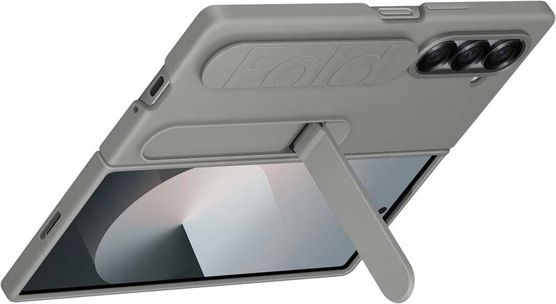 Чехол для Samsung Galaxy Fold 6 Silicone Case Gray (EF-MF956TJEGUA) фото