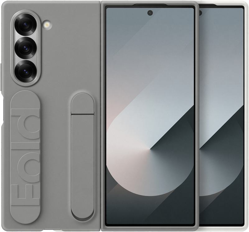 Чехол для Samsung Galaxy Fold 6 Silicone Case Gray (EF-MF956TJEGUA) фото