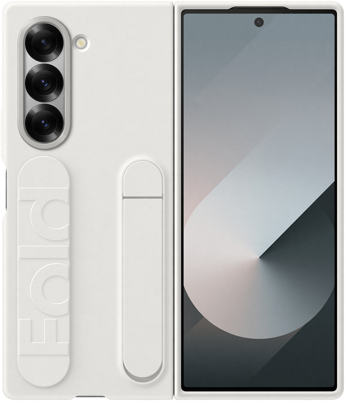 Чохол для Samsung Fold 6 Silicone Case White (EF-MF956TWEGUA) - фото - №0
