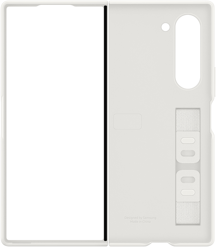 Чохол для Samsung Fold 6 Silicone Case White (EF-MF956TWEGUA) - фото - №5