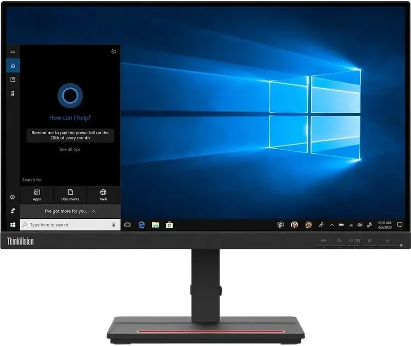 Монітор Lenovo 21,5" S22e-20 (62C6KAT1UA) - фото - №0
