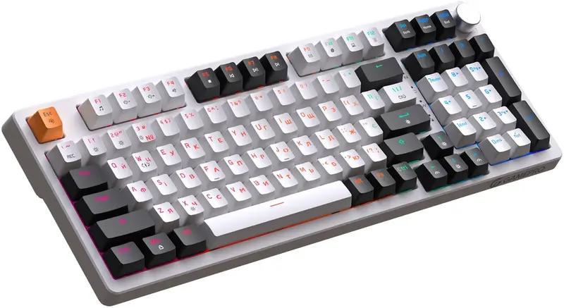 Клавиатура игровая GamePro MK170W Hot-Swap RGB (White) фото