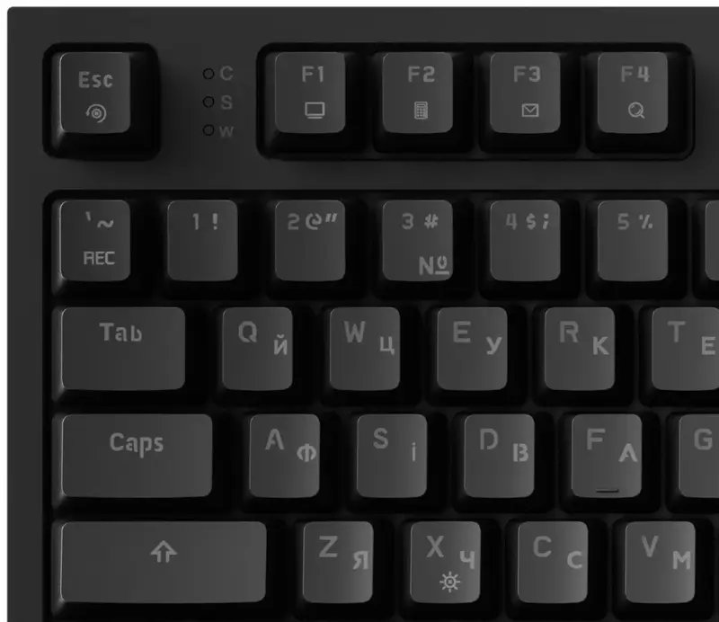 Клавиатура игровая GamePro MK180B Hot-Swap RGB (Black) фото