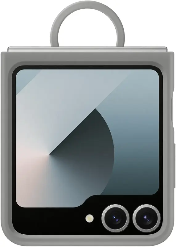 Чохол для Samsung Galaxy Flip 6 Silicone Case Gray (EF-PF741TJEGUA) - фото - №0