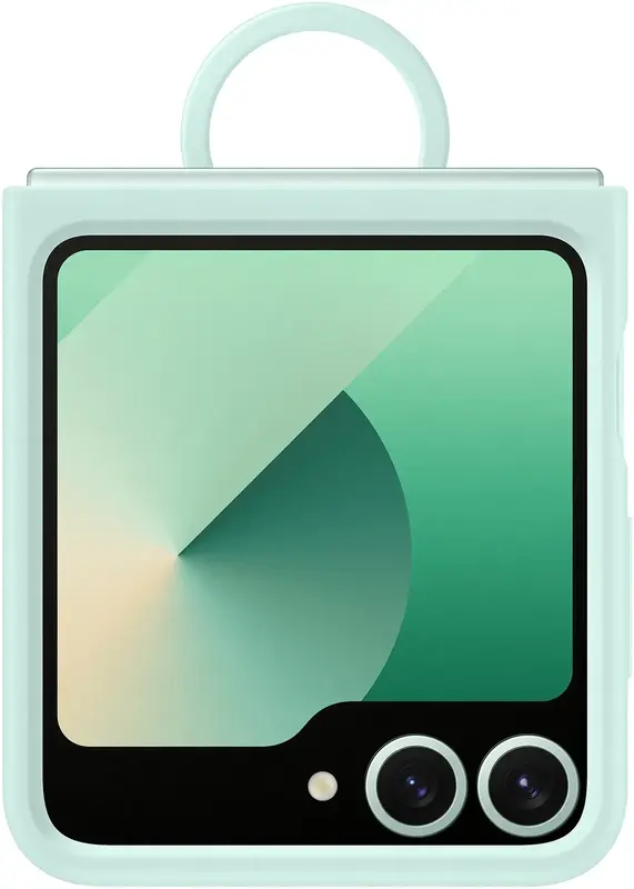 Чохол для Samsung Galaxy Flip 6 Silicone Case Mint (EF-PF741TMEGUA) - фото - №0