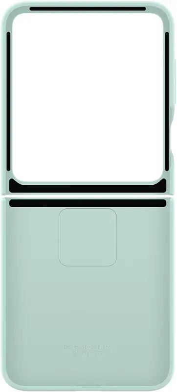 Чохол для Samsung Galaxy Flip 6 Silicone Case Mint (EF-PF741TMEGUA) - фото - №5