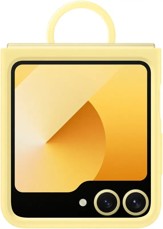 Чохол для Samsung Galaxy Flip 6 Silicone Case Yellow (EF-PF741TYEGUA) - фото - №0