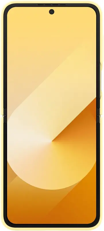 Чохол для Samsung Galaxy Flip 6 Silicone Case Yellow (EF-PF741TYEGUA) - фото - №1