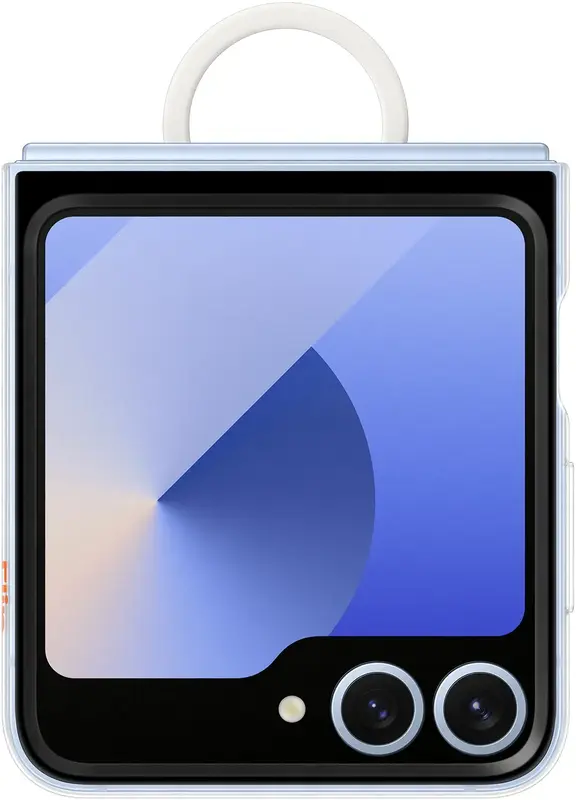 Чохол для Samsung Galaxy Flip 6 Clear Case Transparancy (EF-QF741CTEGUA) - фото - №0