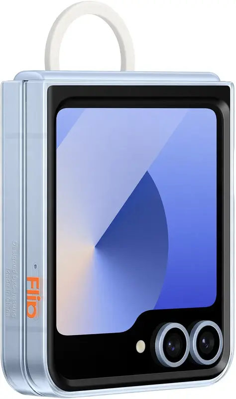 Чохол для Samsung Galaxy Flip 6 Clear Case Transparancy (EF-QF741CTEGUA) - фото - №2